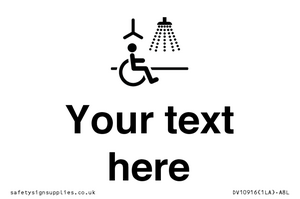 DV10916: Custom information: Accessible Shower with Hoist