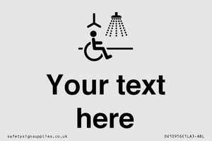 DV10916: Custom information: Accessible Shower with Hoist