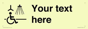 DV10916: Custom information: Accessible Shower with Hoist
