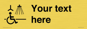 DV10916: Custom information: Accessible Shower with Hoist