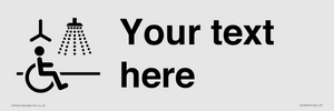 DV10916: Custom information: Accessible Shower with Hoist