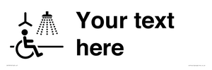 DV10916: Custom information: Accessible Shower with Hoist