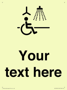 DV10916: Custom information: Accessible Shower with Hoist