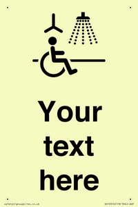 DV10916: Custom information: Accessible Shower with Hoist