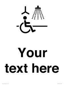 DV10916: Custom information: Accessible Shower with Hoist