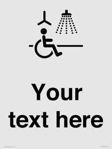 DV10916: Custom information: Accessible Shower with Hoist