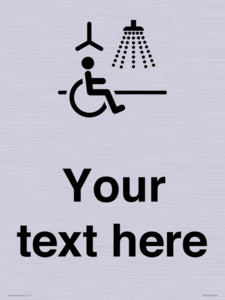 DV10916: Custom information: Accessible Shower with Hoist