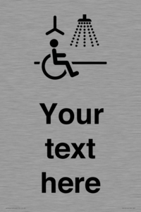 DV10916: Custom information: Accessible Shower with Hoist