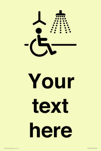 DV10916: Custom information: Accessible Shower with Hoist