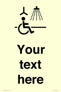 DV10916: Custom information: Accessible Shower with Hoist