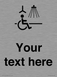 DV10916: Custom information: Accessible Shower with Hoist