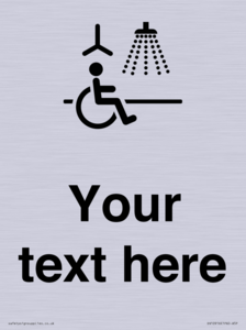 DV10916: Custom information: Accessible Shower with Hoist