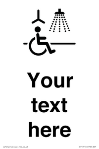 DV10916: Custom information: Accessible Shower with Hoist