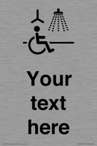 DV10916: Custom information: Accessible Shower with Hoist
