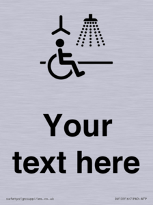 DV10916: Custom information: Accessible Shower with Hoist