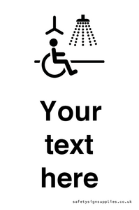 DV10916: Custom information: Accessible Shower with Hoist