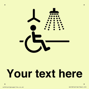 DV10916: Custom information: Accessible Shower with Hoist