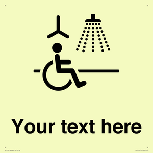 DV10916: Custom information: Accessible Shower with Hoist