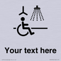 DV10916: Custom information: Accessible Shower with Hoist