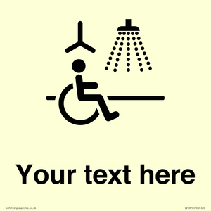 DV10916: Custom information: Accessible Shower with Hoist