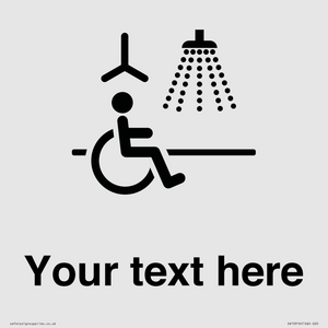 DV10916: Custom information: Accessible Shower with Hoist