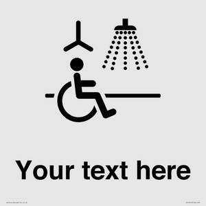DV10916: Custom information: Accessible Shower with Hoist