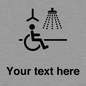 DV10916: Custom information: Accessible Shower with Hoist
