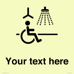 DV10916: Custom information: Accessible Shower with Hoist