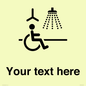 DV10916: Custom information: Accessible Shower with Hoist