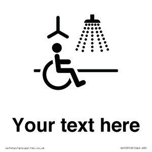 DV10916: Custom information: Accessible Shower with Hoist