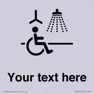 DV10916: Custom information: Accessible Shower with Hoist