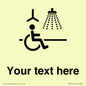 DV10916: Custom information: Accessible Shower with Hoist