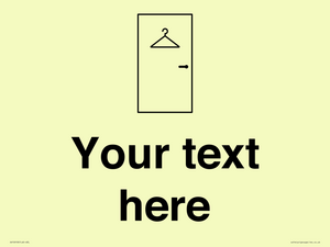 DV10918: Custom information: Changing room
