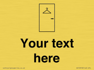 DV10918: Custom information: Changing room