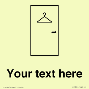 DV10918: Custom information: Changing room