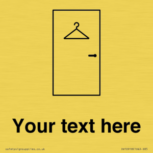 DV10918: Custom information: Changing room