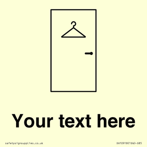 DV10918: Custom information: Changing room