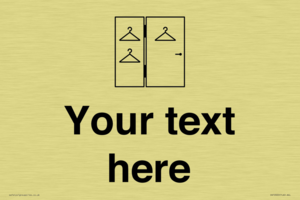 DV10920: Custom information:  Large Changing room