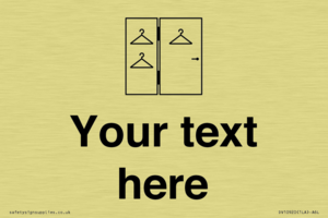 DV10920: Custom information:  Large Changing room