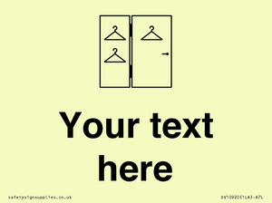 DV10920: Custom information:  Large Changing room