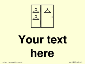 DV10920: Custom information:  Large Changing room