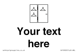 DV10920: Custom information:  Large Changing room