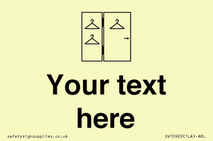 DV10920: Custom information:  Large Changing room