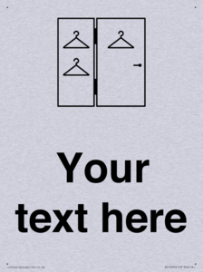 DV10920: Custom information:  Large Changing room