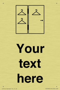 DV10920: Custom information:  Large Changing room