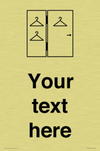 DV10920: Custom information:  Large Changing room