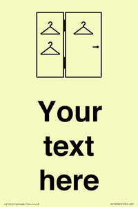 DV10920: Custom information:  Large Changing room