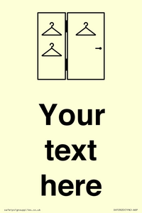 DV10920: Custom information:  Large Changing room