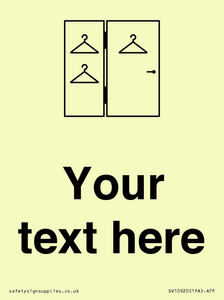 DV10920: Custom information:  Large Changing room