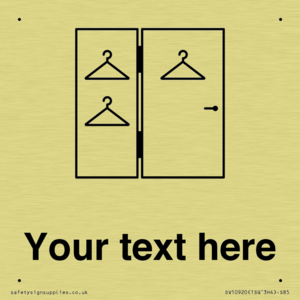 DV10920: Custom information:  Large Changing room